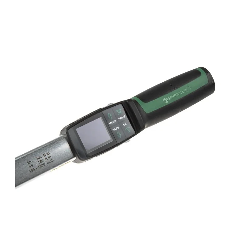 STAHLWILLE Digital Torque Wrench 20 To 200 Nm, 1/2 in Square Drive, 594mm Length Model 714R 96501020