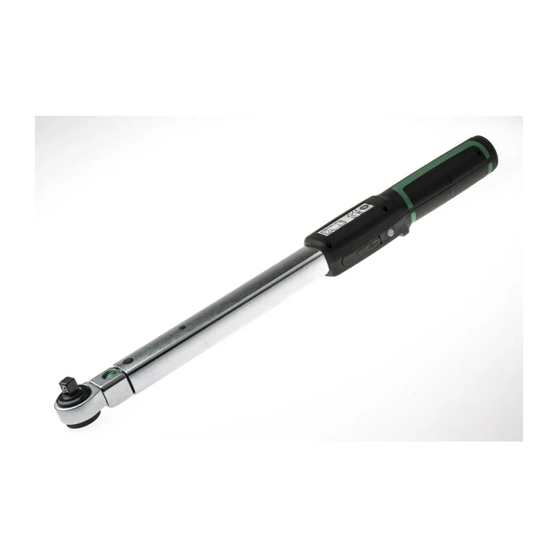 STAHLWILLE Digital Torque Wrench 6 To 60 Nm, 3/8 in Square Drive, 427mm Overall Model 96501006