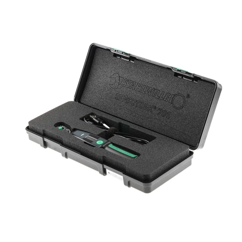 STAHLWILLE Digital Electronic Torque Wrench 1 To 20 Nm, 1/4 in Square Drive, 210mm Overall 96504502
