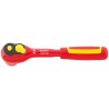 STAHLWILLE 3/8 in Ratchet with Ratchet Handle, 205mm Overall Length, VDE Insulated 1000V Approved 12430001