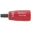 STAHLWILLE 3/8 in Drive T20 Bit Hex VDE 1000V Approved Socket, 67mm Overall Length 2390020