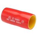 STAHLWILLE 3/8 in Drive 13 mm 12 Point Hex Chrome Plated VDE/1000V Approved Socket 48mm Overall Length 2380013