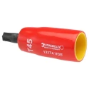 STAHLWILLE 3/8 in Drive T45 Bit Hex VDE/1000V Approved Socket, Chrome Alloy Steel, 67mm Length 2390045