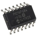 Microchip 8-Bit PIC16F Microcontroller, 20 MHz, 256B FLASH, 14-Pin SOIC PIC16F684-I/SL