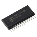 Microchip 8-bit PIC18F Microcontroller, 40 MHz, 1.024kB RAM, 48 kB FLASH, 28-Pin SOIC PIC18F2525-I/SO
