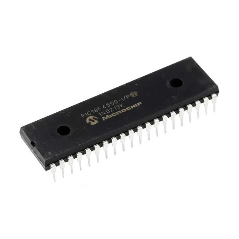 Microchip 8 bit PIC Microcontroller PIC18F4550-I/P 48 MHz 32 kB Flash 256 B RAM 40-Pin PDIP PIC18F4550-I/P