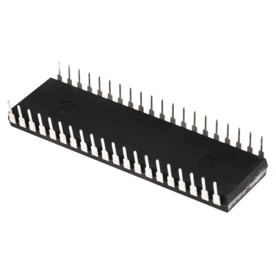 Microchip PIC18F4525-I/P 8 Bit PIC18F Microcontroller 40 MHz 1.024kB Program Memory 48kB FLASH 40-Pin PDIP