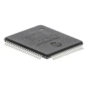 Microchip 8 bit PIC18F Microcontroller, 40 MHz, 1.024kB FLASH, 128 kB Memory, 80-Pin TQFP PIC18LF8722-I/PT