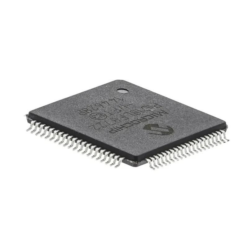 Microchip 8 bit PIC18F Microcontroller, 40 MHz, 1.024kB FLASH, 128 kB Memory, 80-Pin TQFP PIC18LF8722-I/PT
