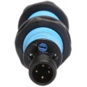 SICK Threaded Barrel Capacitive Proximity Sensor M18 x 1, 12 mm Detection, PNP Output 200mA 36V DC CM18-12NPP-EC1