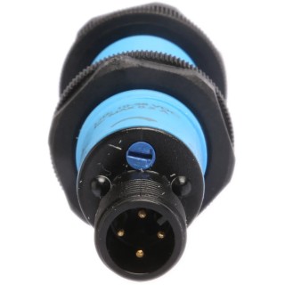 SICK Threaded Barrel Capacitive Proximity Sensor M18 x 1, 12 mm Detection, PNP Output 200mA 36V DC CM18-12NPP-EC1