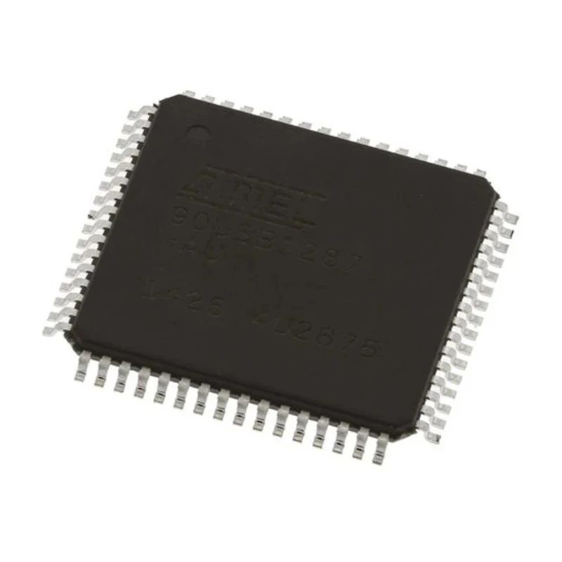 Microchip 8 bit AVR AT90 Microcontroller 16 MHz 128kB FLASH 64-Pin TQFP AT90USB1287-AU