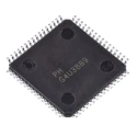 Microchip 8 bit AVR AT90 Microcontroller 16 MHz 128kB FLASH 64-Pin TQFP AT90USB1287-AU