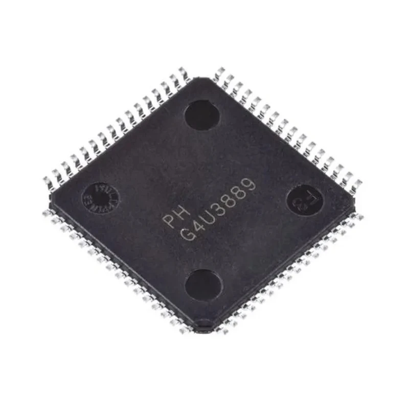 Microchip 8 bit AVR AT90 Microcontroller 16 MHz 128kB FLASH 64-Pin TQFP AT90USB1287-AU