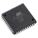 Microchip 8-bit 8051 Microcontroller AT89S8253-24JU, 12kB FLASH, 24 MHz, 44-Pin PLCC Package