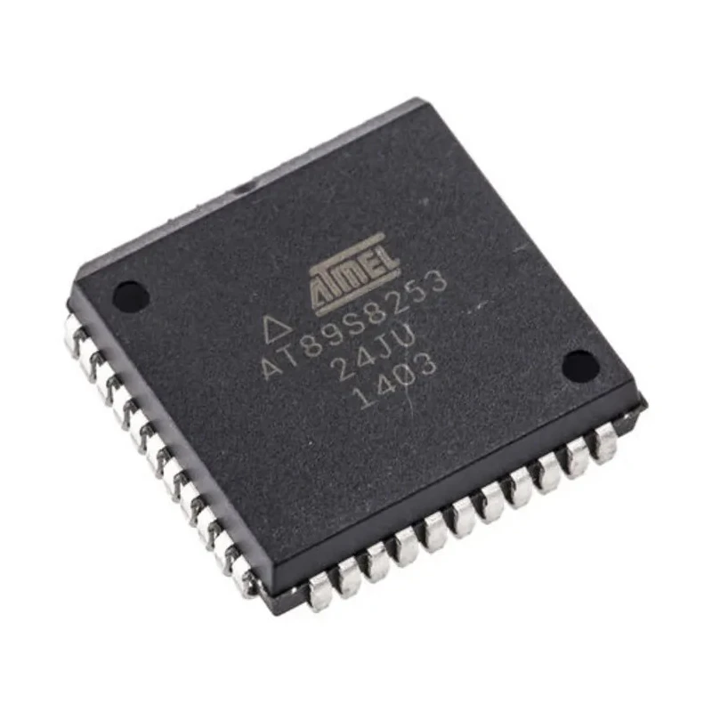 Microchip 8-bit 8051 Microcontroller AT89S8253-24JU, 12kB FLASH, 24 MHz, 44-Pin PLCC Package