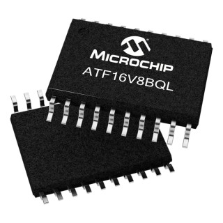 Microchip Simple Programmable Logic Device 150 Gates, 8 Macro Cells, 8 I/O, 62 MHz In System Programmability ATF16V8B