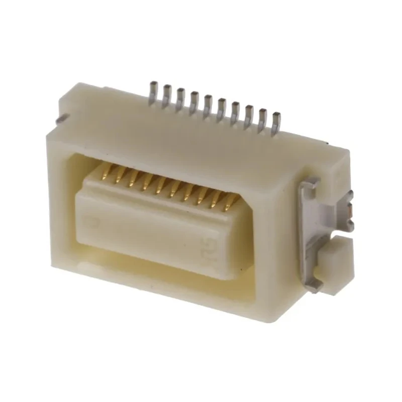Hirose DF17 Series Straight Surface PCB Socket 20-Contact 2 Row 0.5 mm Pitch Solder 