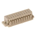 Hirose DF13 Female Connector Housing, 1.25 mm Pitch, 20 Way, 2 Row Straight 