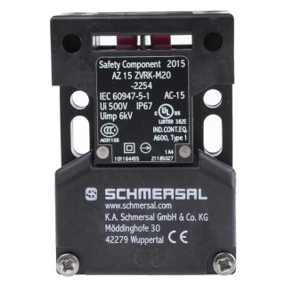 Schmersal Safety Interlock Switch Keyed Fibreglass Reinforced Thermoplastic IP67 230V AC 4A AZ15 