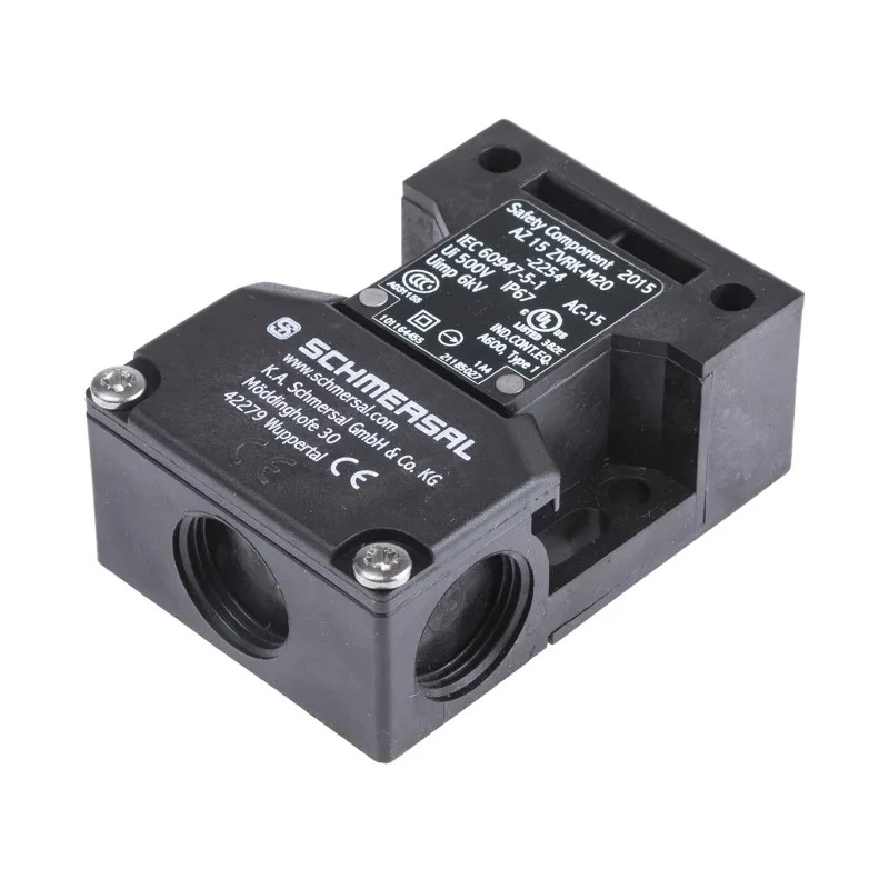 Schmersal Safety Interlock Switch Keyed Fibreglass Reinforced Thermoplastic IP67 230V AC 4A AZ15 