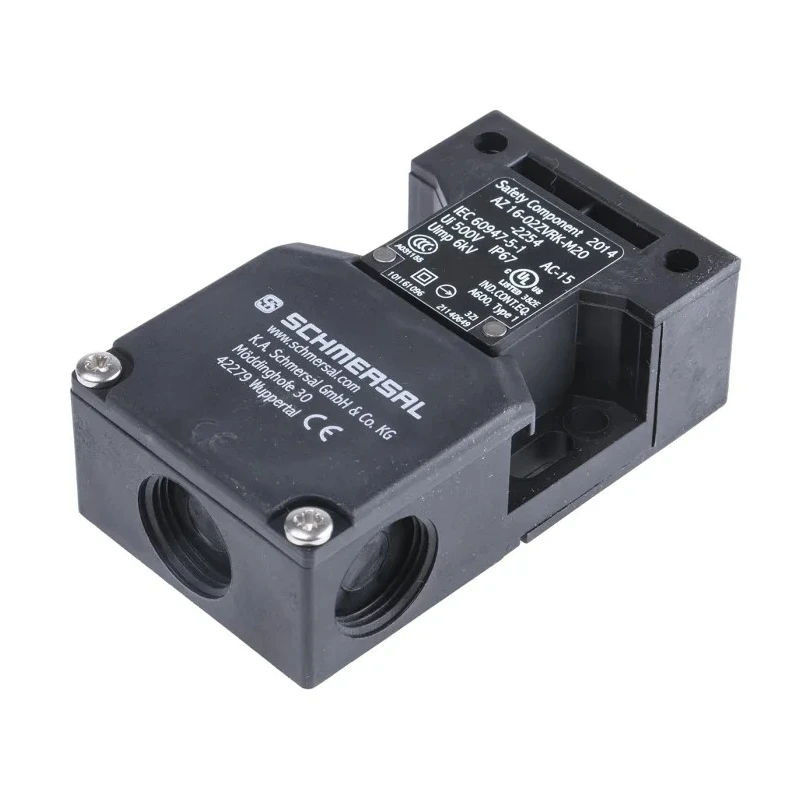 Schmersal Safety Interlock Switch, Keyed, Fibreglass Reinforced Thermoplastic Housing, 230V AC, 4A, IP67, 3 Head AZ16
