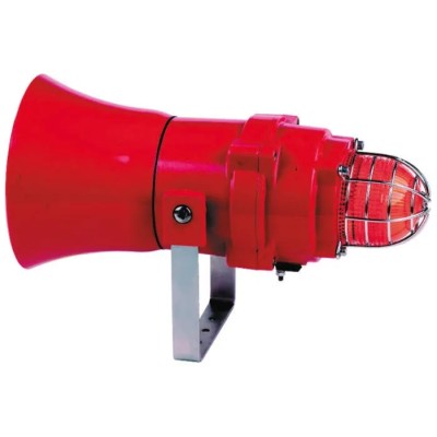 NEUTRAL e2s BExCS110-05D Series Red Sounder-Beacon Combination IP66 IP67 230V AC Bracket BEXCS11005DPFAC230AB1A1R/R