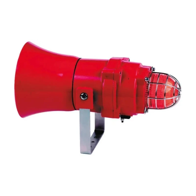 NEUTRAL e2s BExCS110-05D Series Red Sounder-Beacon Combination IP66 IP67 230V AC Bracket BEXCS11005DPFAC230AB1A1R/R