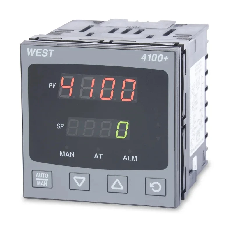 West Instruments DIN Rail PID Temperature Controller 1 Input 3 Output Relay 240V AC P4100-2100-000R