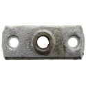 Georg Fischer Galvanised Iron Black Back Plate Pipe Diameter 10mm 770840201