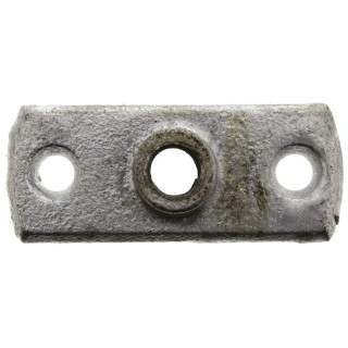 Georg Fischer Galvanised Iron Black Back Plate Pipe Diameter 10mm 770840201
