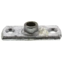 Georg Fischer Galvanised Iron Black Back Plate Pipe Diameter 10mm 770840201