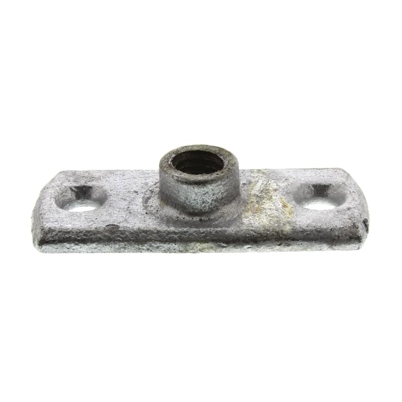 Georg Fischer Galvanised Iron Black Back Plate Pipe Diameter 10mm 770840201