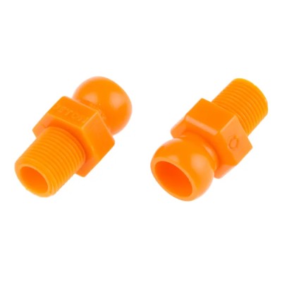 NEUTRAL Acetal Copolymer Threaded Flexible Coolant Hose Flared Nozzle 623-5016