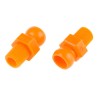 NEUTRAL Acetal Copolymer Threaded Flexible Coolant Hose Flared Nozzle 623-5016