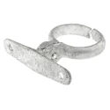 Georg Fischer Galvanised Iron Black Pipe Clamp Pipe Bracket 11.4in 770825207
