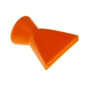 NEUTRAL Acetal Copolymer Push-in Flexible Coolant Hose Flared Nozzle 25.4 mm 623-5022