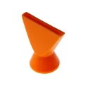 NEUTRAL Acetal Copolymer Push-in Flexible Coolant Hose Flared Nozzle 25.4 mm 623-5022