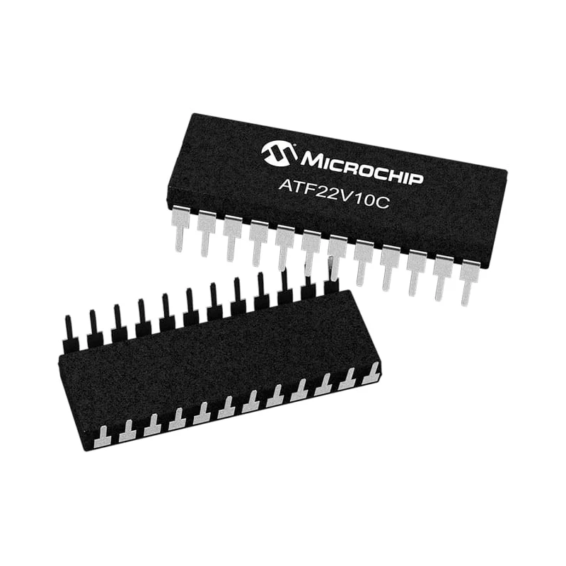 Microchip Simple Programmable Logic Device 350 Gates, 10 Macro Cells, 10 I/O, 83.3 MHz Through Hole PDIP Package ATF22V10C