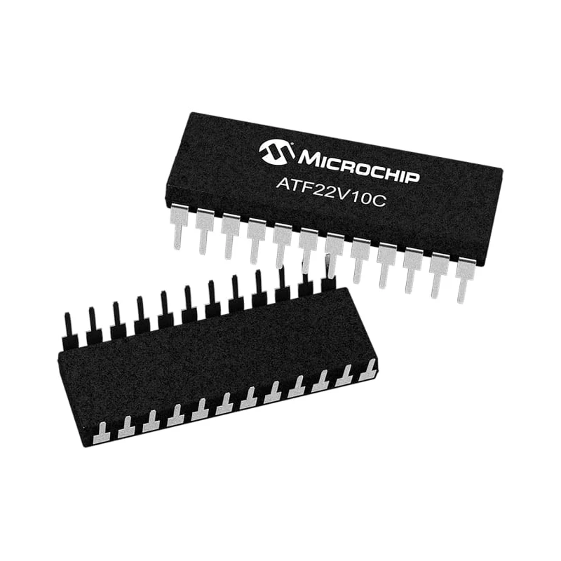 Microchip Simple Programmable Logic Device 350 Gates, 10 Macro Cells, 10 I/O, 166 MHz In System ATF22V10C-7PX