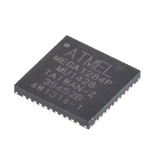 Microchip ATMEGA1284P-MU 8 bit AVR ATmega Microcontroller 20 MHz 128kB FLASH 44-Pin VQFN