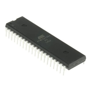Microchip 8 bit AVR ATmega Microcontroller 20 MHz 128kB FLASH 40-Pin PDIP ATMEGA1284-PU