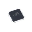 Microchip 8-bit AVR ATmega Microcontroller, 16 MHz Clock Frequency, 16kB Flash Memory, 44-Pin TQFP Package ATMEGA162-16AU