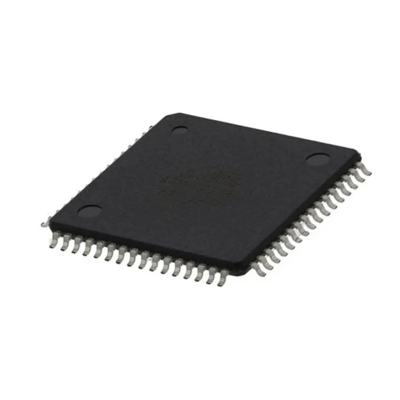 Microchip 8-bit AVR ATmega128L Microcontroller, 8 MHz, 128kB FLASH, 4kB RAM, 64-Pin TQFP ATMEGA128L-8AU