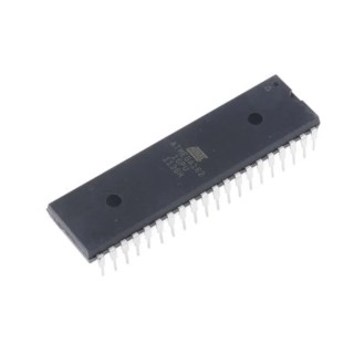 Microchip 8 bit AVR ATmega Microcontroller, 16 MHz, 16kB FLASH, 40-Pin PDIP ATMEGA162-16PU