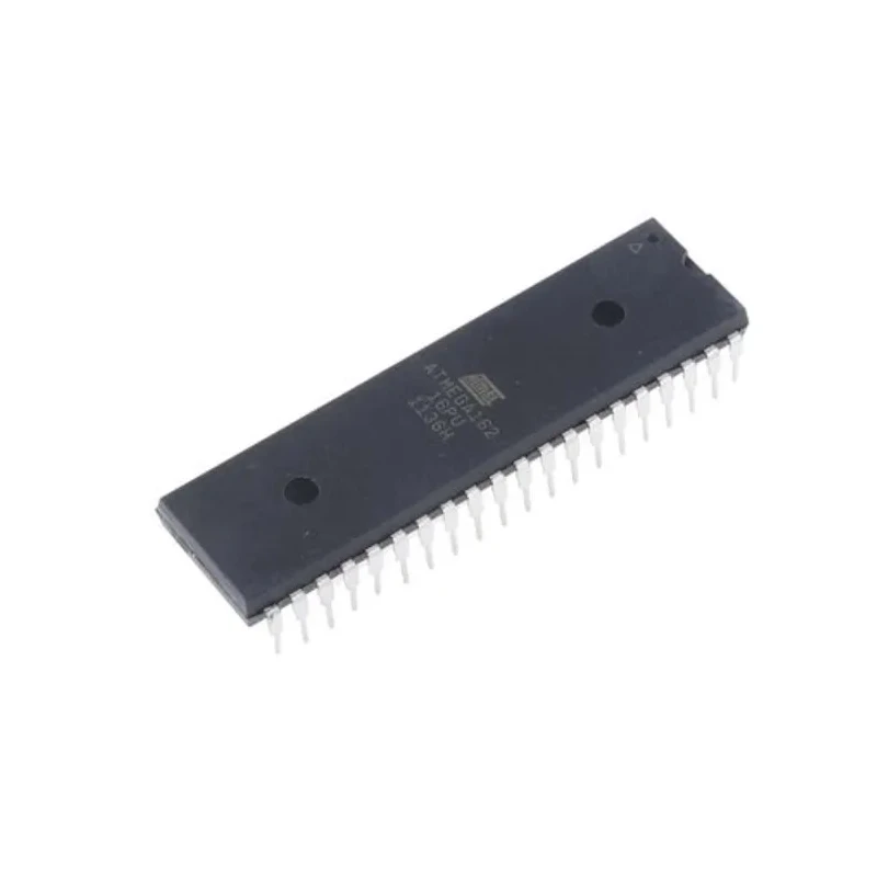 Microchip 8 bit AVR ATmega Microcontroller, 16 MHz, 16kB FLASH, 40-Pin PDIP ATMEGA162-16PU