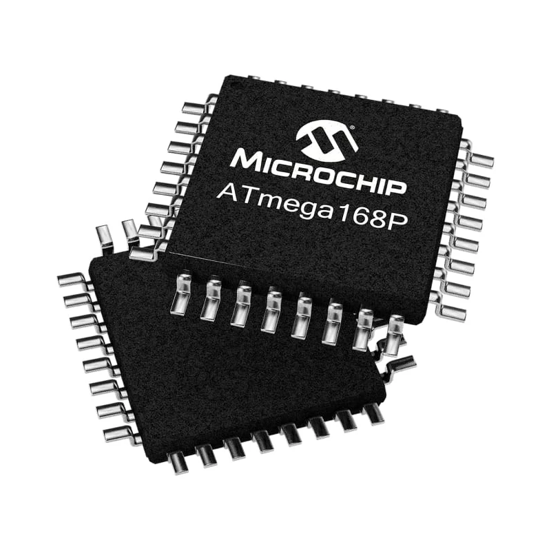 Microchip 8 Bit AVR Atmega Microcontroller 16kB FLASH 10 MHz 32-Pin TQFP ATMEGA168PV-10AU