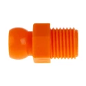 NEUTRAL Acetal Copolymer Threaded Flexible Coolant Hose Flared Nozzle 6.35 mm 1/4-inch NPT Connector 623-5038
