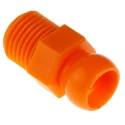 NEUTRAL Acetal Copolymer Threaded Flexible Coolant Hose Flared Nozzle 6.35 mm 1/4-inch NPT Connector 623-5038