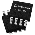 Microchip 1 kB EEPROM 250 ns 8-Pin SOIC Serial-3 Wire AT93C46DN-SH-B